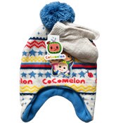 Wholesale - COCOMELON HAT AND MITTEN SET - TODDLER C/P 96, UPC: 794434511491